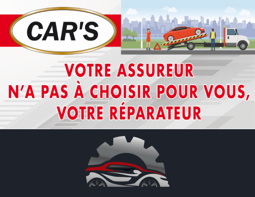 vous pouvez choisir votre garage pour vos réparations de carrosserie et peinture